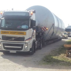 Dairy storage tanks to North England